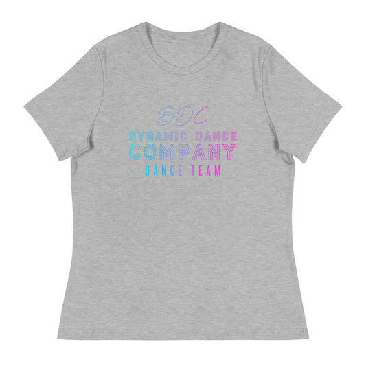 Performance | Women's Relaxed T Shirt | Dynamic Dance Company | Damce Team Logo
