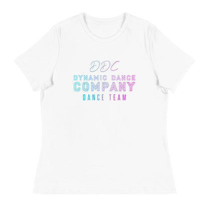Performance | Women's Relaxed T Shirt | Dynamic Dance Company | Damce Team Logo