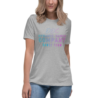 Performance | Women's Relaxed T Shirt | Dynamic Dance Company | Damce Team Logo