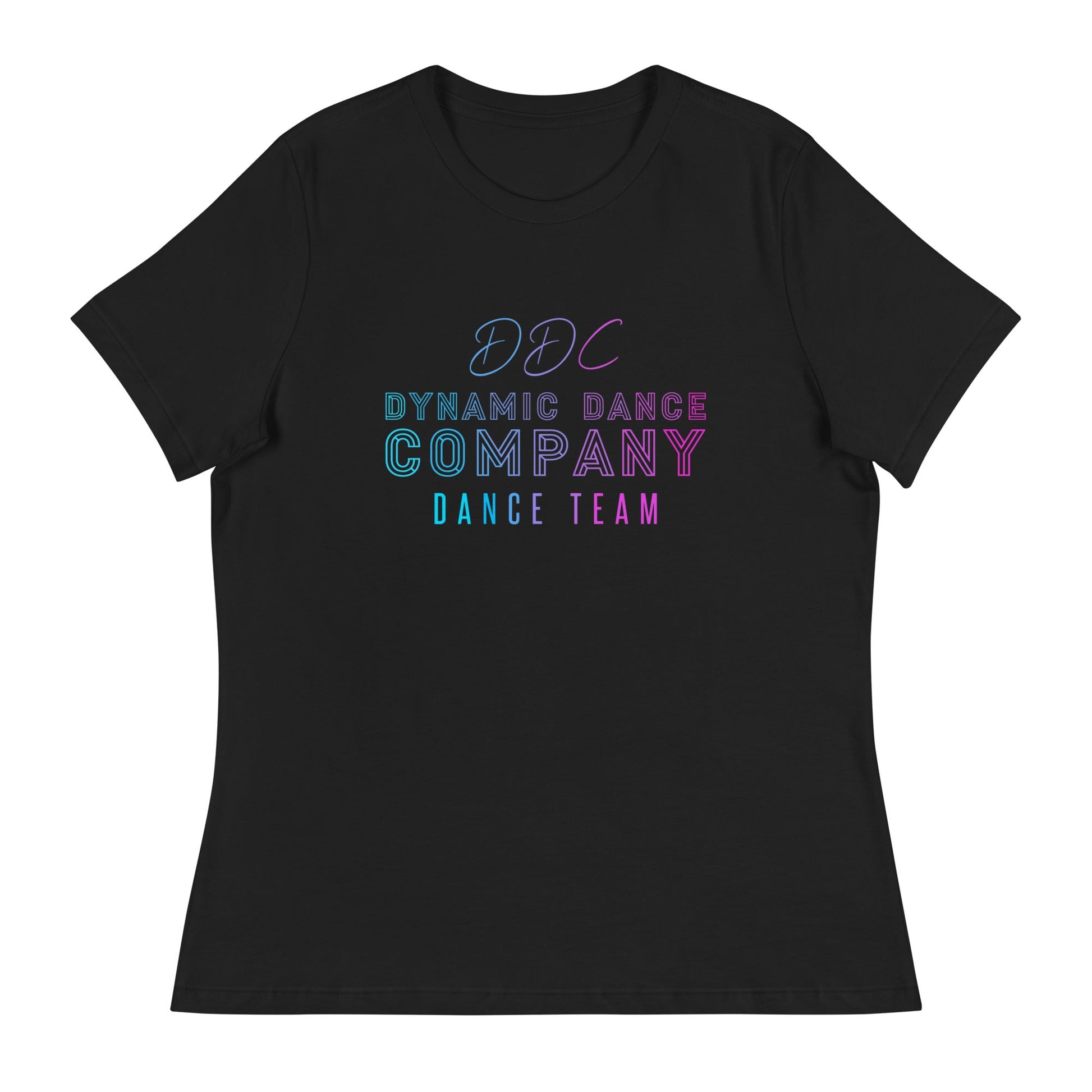 Performance | Women's Relaxed T Shirt | Dynamic Dance Company | Damce Team Logo
