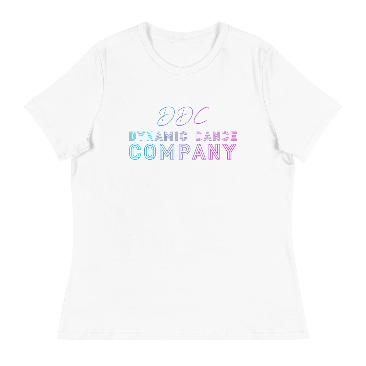Performance | Women's Relaxed T Shirt | Dynamic Dance Company | DDC Logo