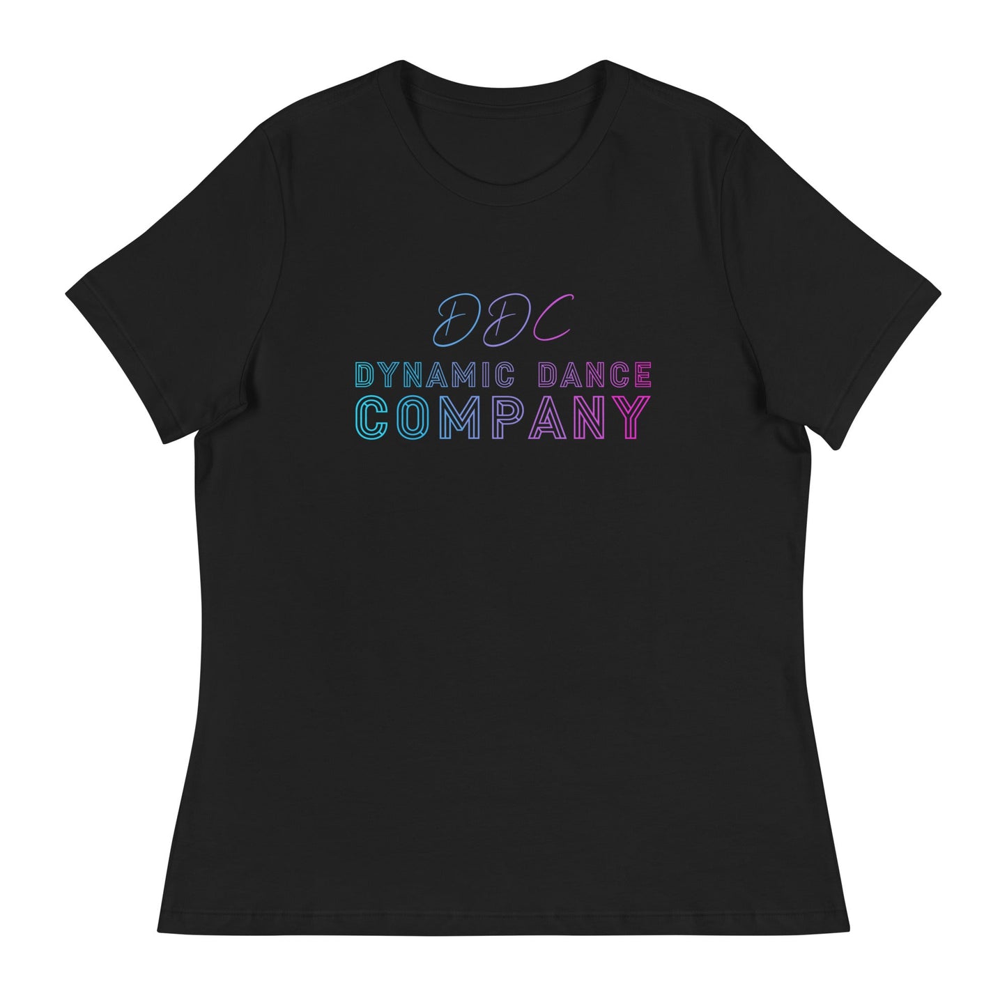 Performance | Women's Relaxed T Shirt | Dynamic Dance Company | DDC Logo