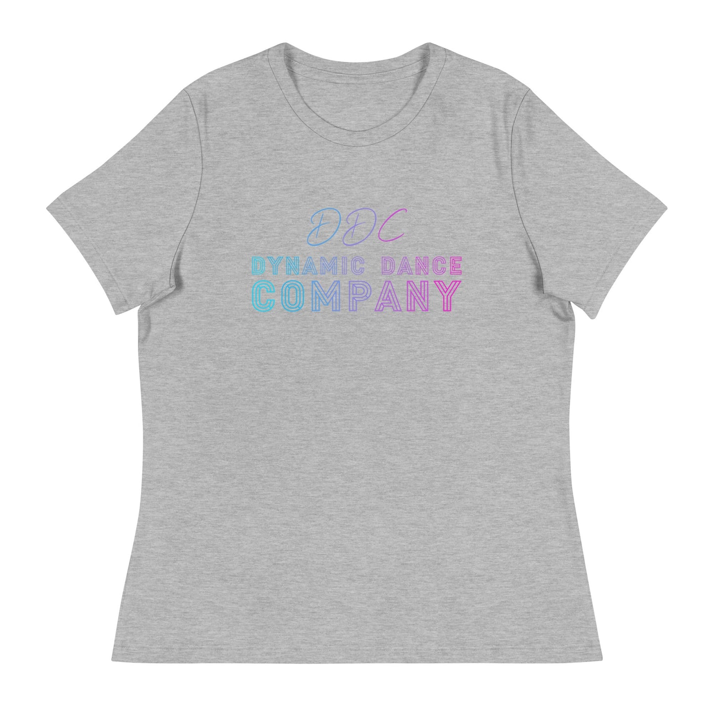 Performance | Women's Relaxed T Shirt | Dynamic Dance Company | DDC Logo