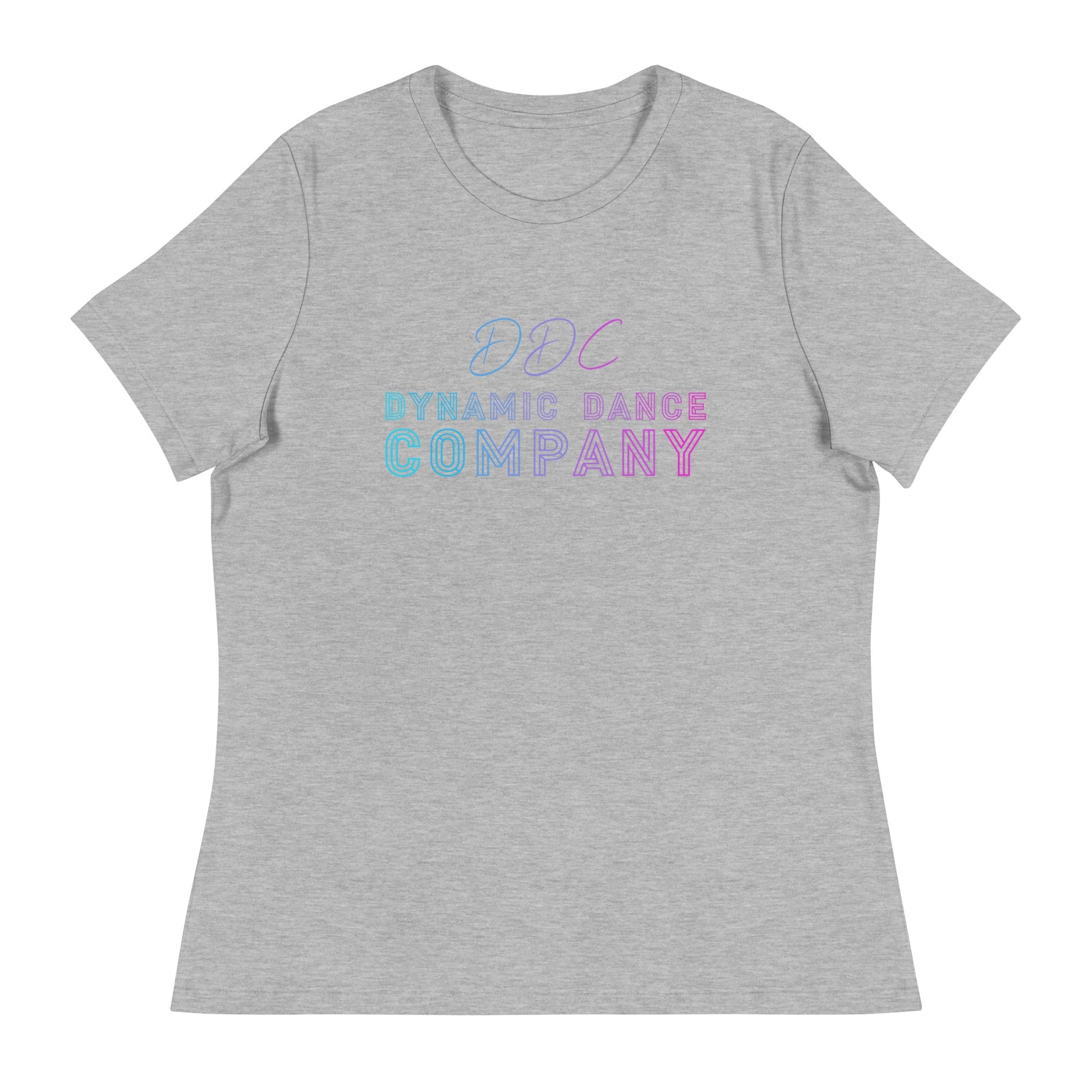 Performance | Women's Relaxed T Shirt | Dynamic Dance Company | DDC Logo