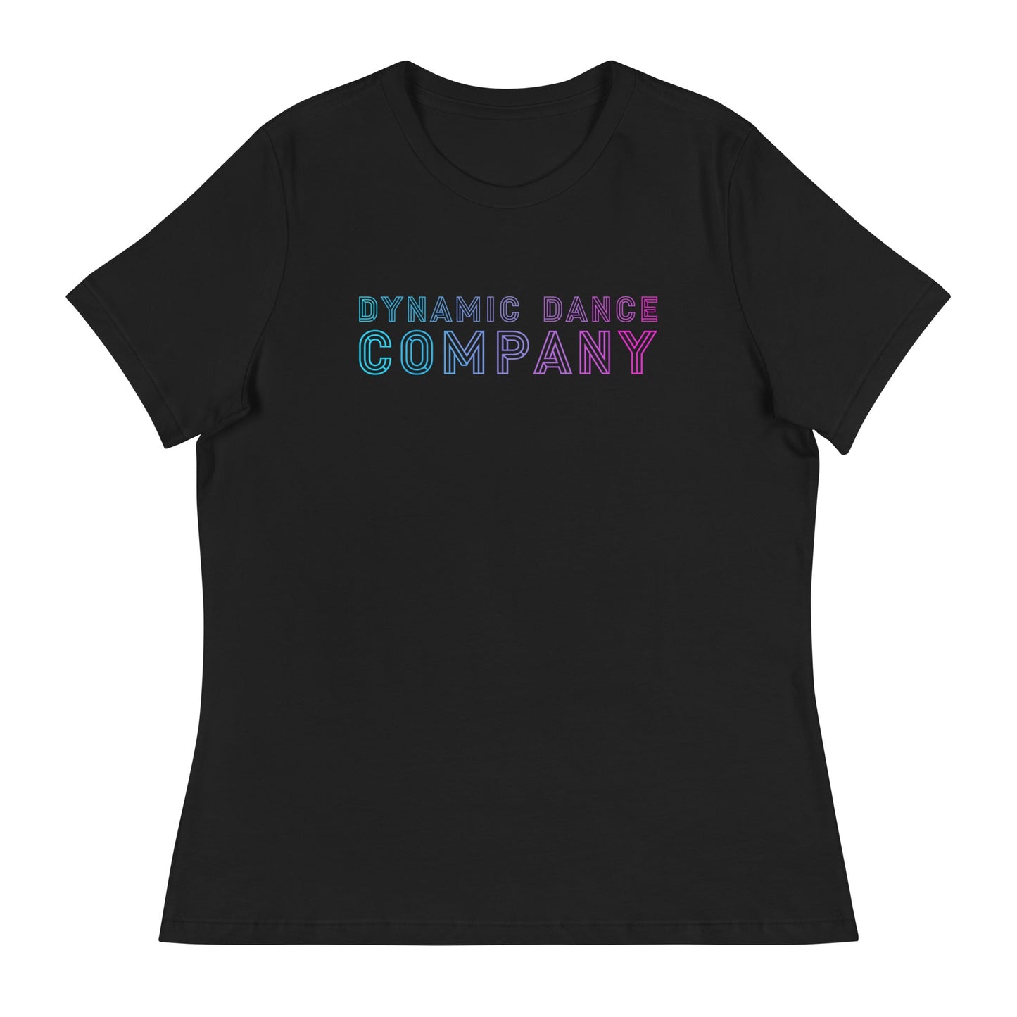 Performance | Women's Relaxed T Shirt | Dynamic Dance Company | Logo