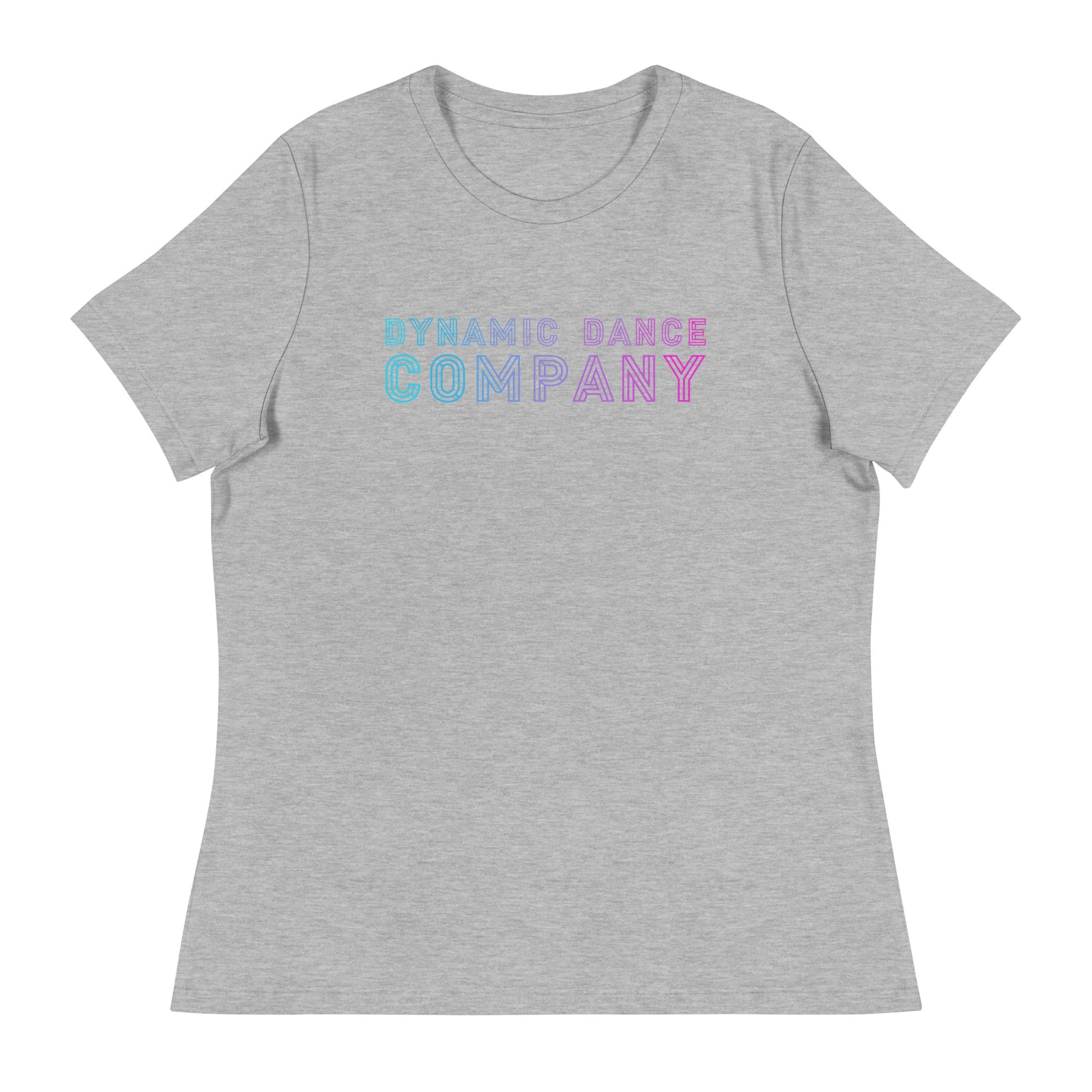 Performance | Women's Relaxed T Shirt | Dynamic Dance Company | Logo