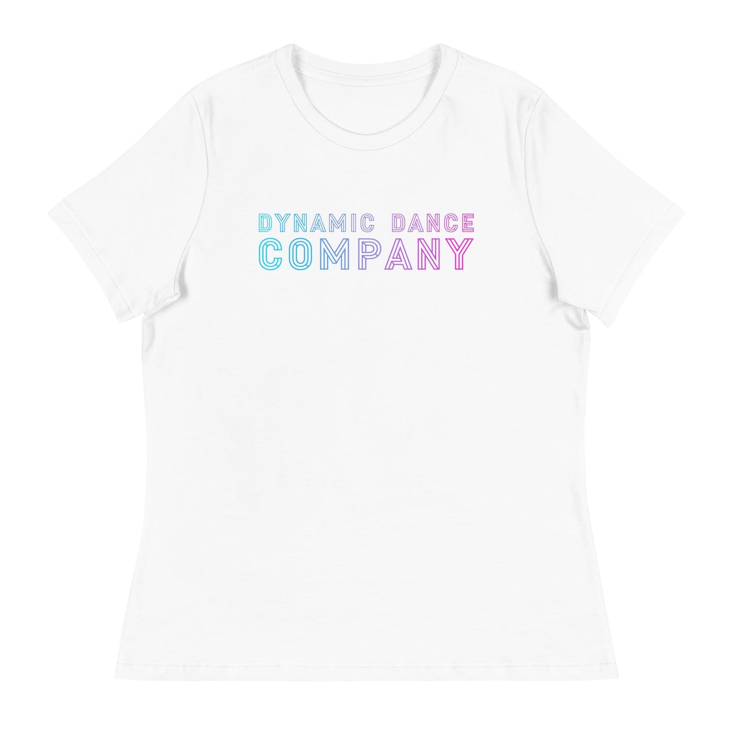 Performance | Women's Relaxed T Shirt | Dynamic Dance Company | Logo
