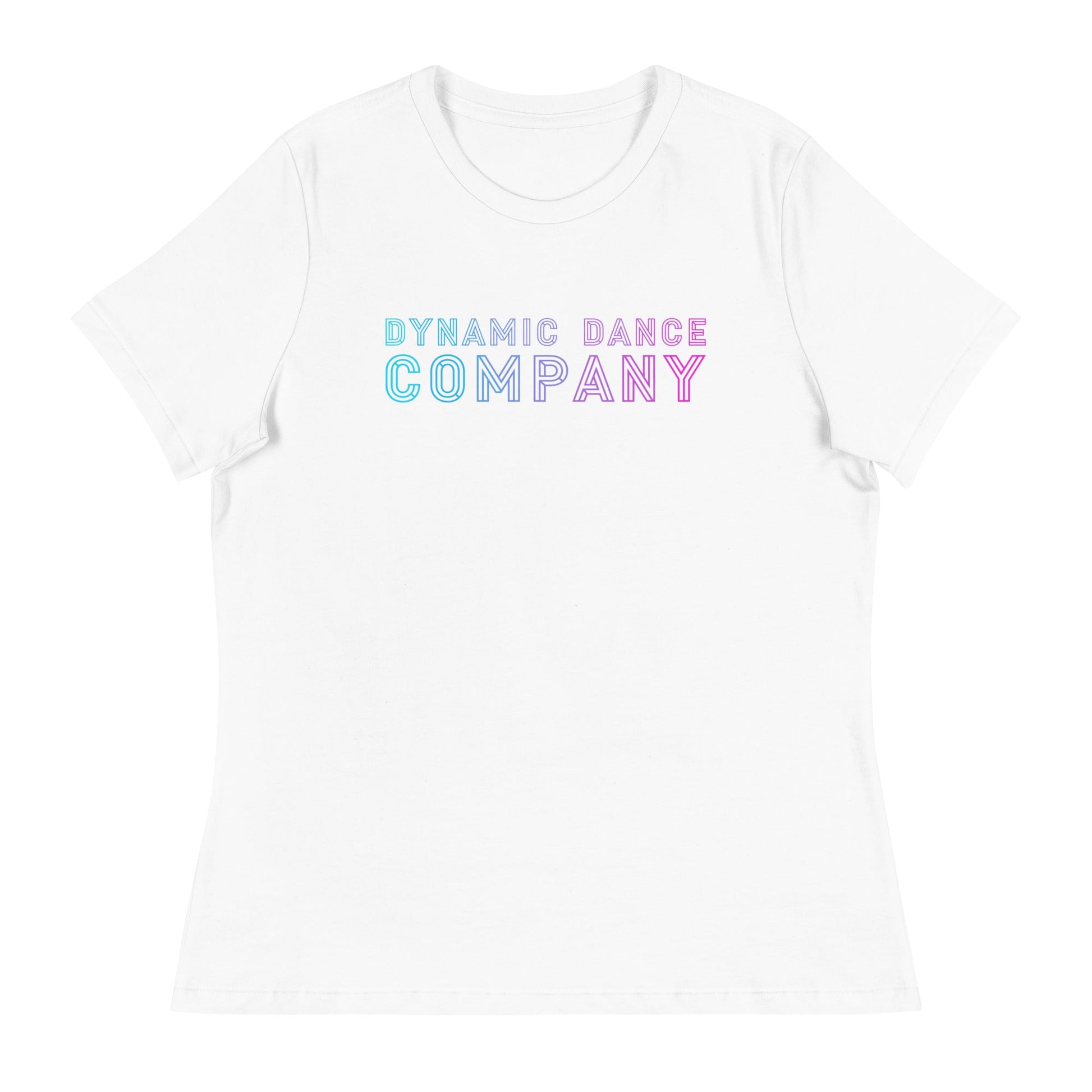 Performance | Women's Relaxed T Shirt | Dynamic Dance Company | Logo