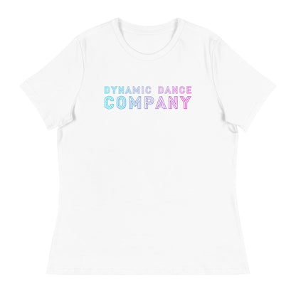 Performance | Women's Relaxed T Shirt | Dynamic Dance Company | Logo