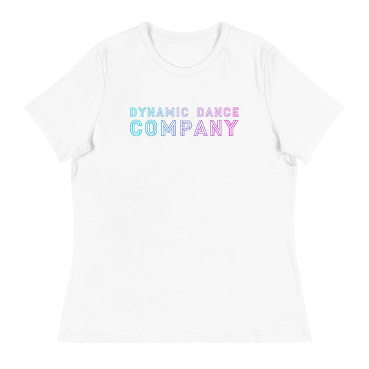 Performance | Women's Relaxed T Shirt | Dynamic Dance Company | Logo