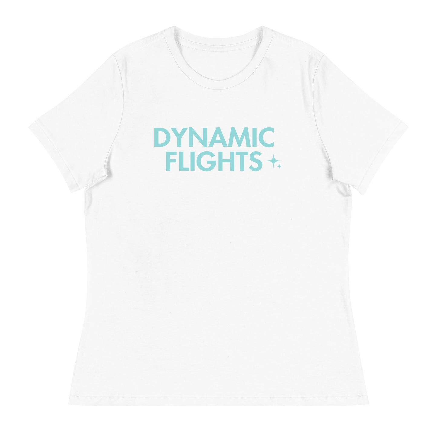 Performance | Women's Relaxed T Shirt | Dynamic Flights Gymnastics | Alt Logo 2