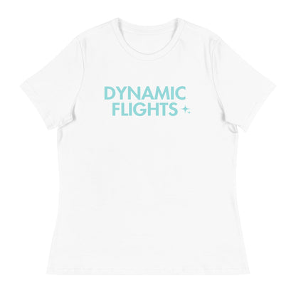 Performance | Women's Relaxed T Shirt | Dynamic Flights Gymnastics | Alt Logo 2