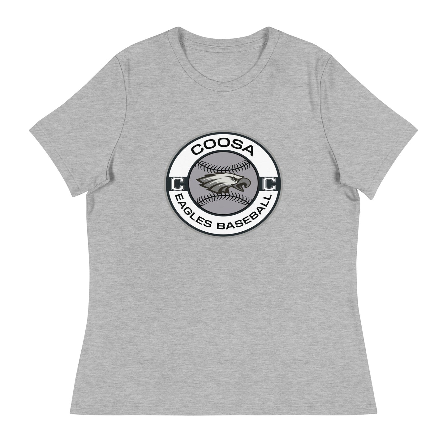 Performance | Women's Relaxed T Shirt | Eagles Baseball | Badge Logo