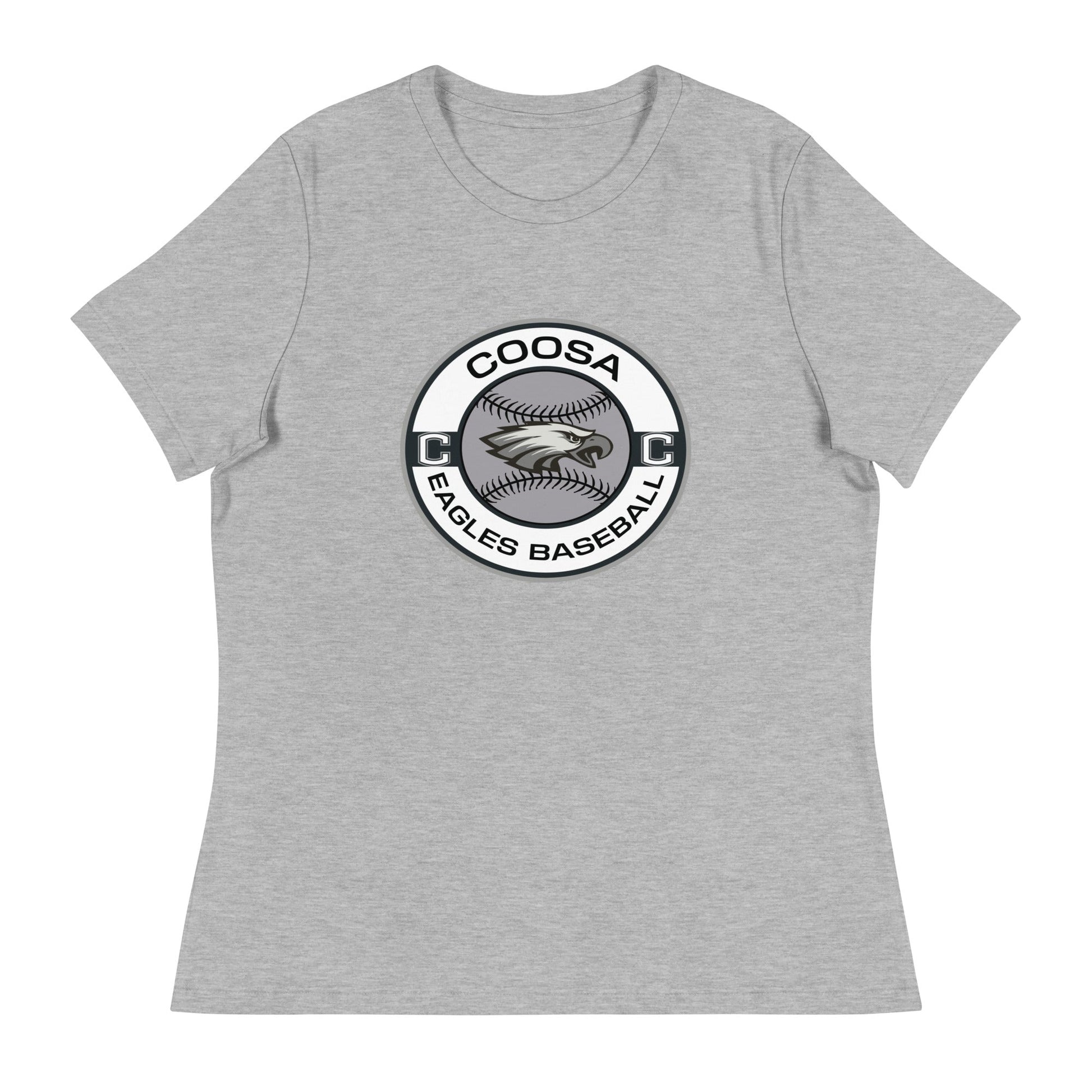 Performance | Women's Relaxed T Shirt | Eagles Baseball | Badge Logo