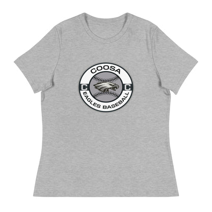 Performance | Women's Relaxed T Shirt | Eagles Baseball | Badge Logo