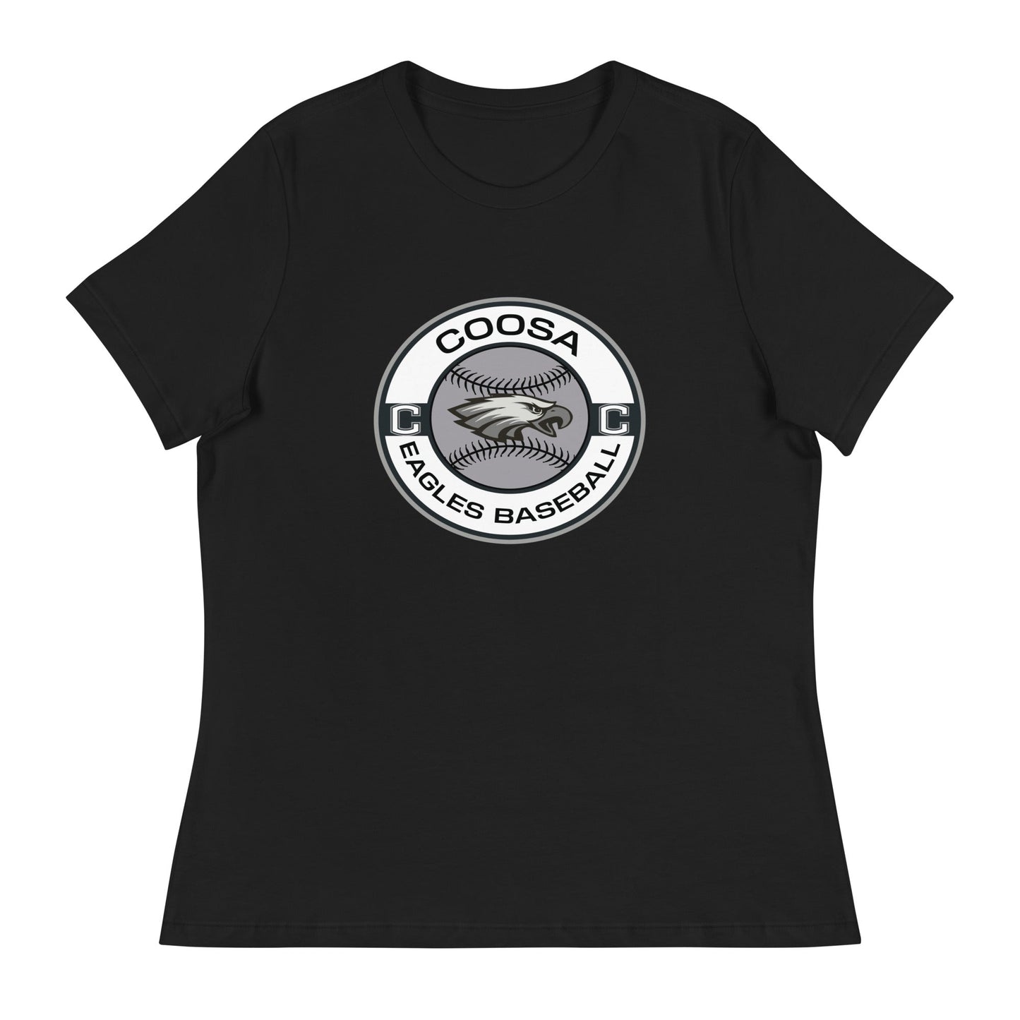 Performance | Women's Relaxed T Shirt | Eagles Baseball | Badge Logo