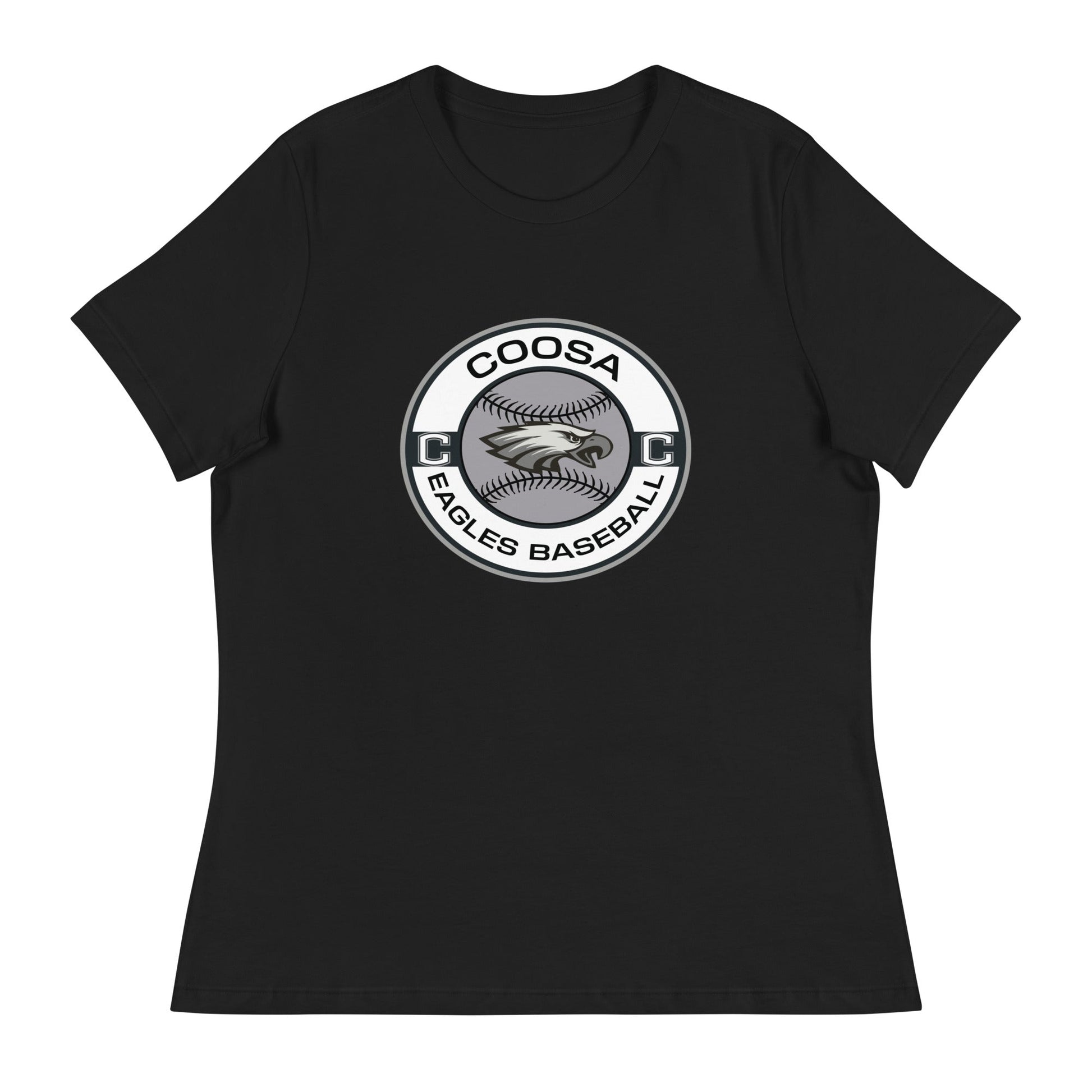 Performance | Women's Relaxed T Shirt | Eagles Baseball | Badge Logo