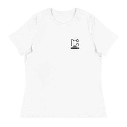Performance | Women's Relaxed T Shirt | Eagles Baseball | C Baseball Logo
