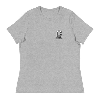 Performance | Women's Relaxed T Shirt | Eagles Baseball | C Baseball Logo