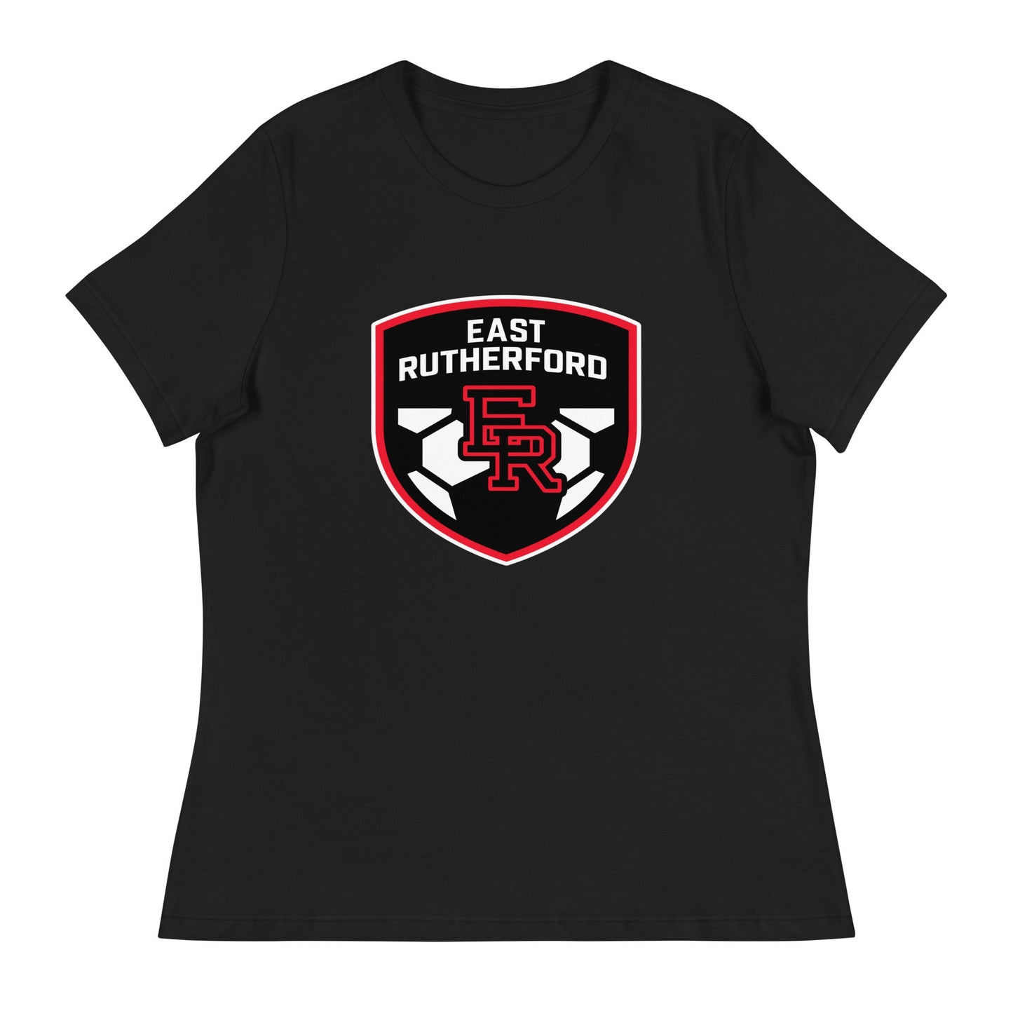 Performance | Women's Relaxed T Shirt | East Rutherford Middle School | Shield Logo