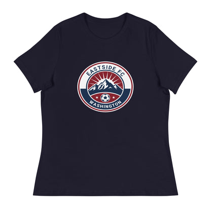 Performance | Women's Relaxed T Shirt | Eastside FC | Mountain Logo