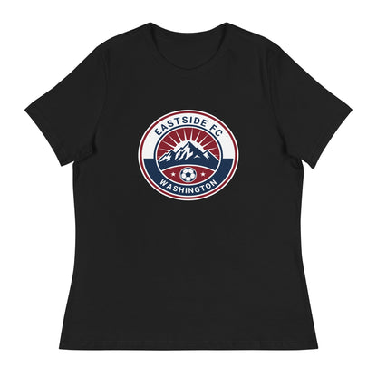 Performance | Women's Relaxed T Shirt | Eastside FC | Mountain Logo