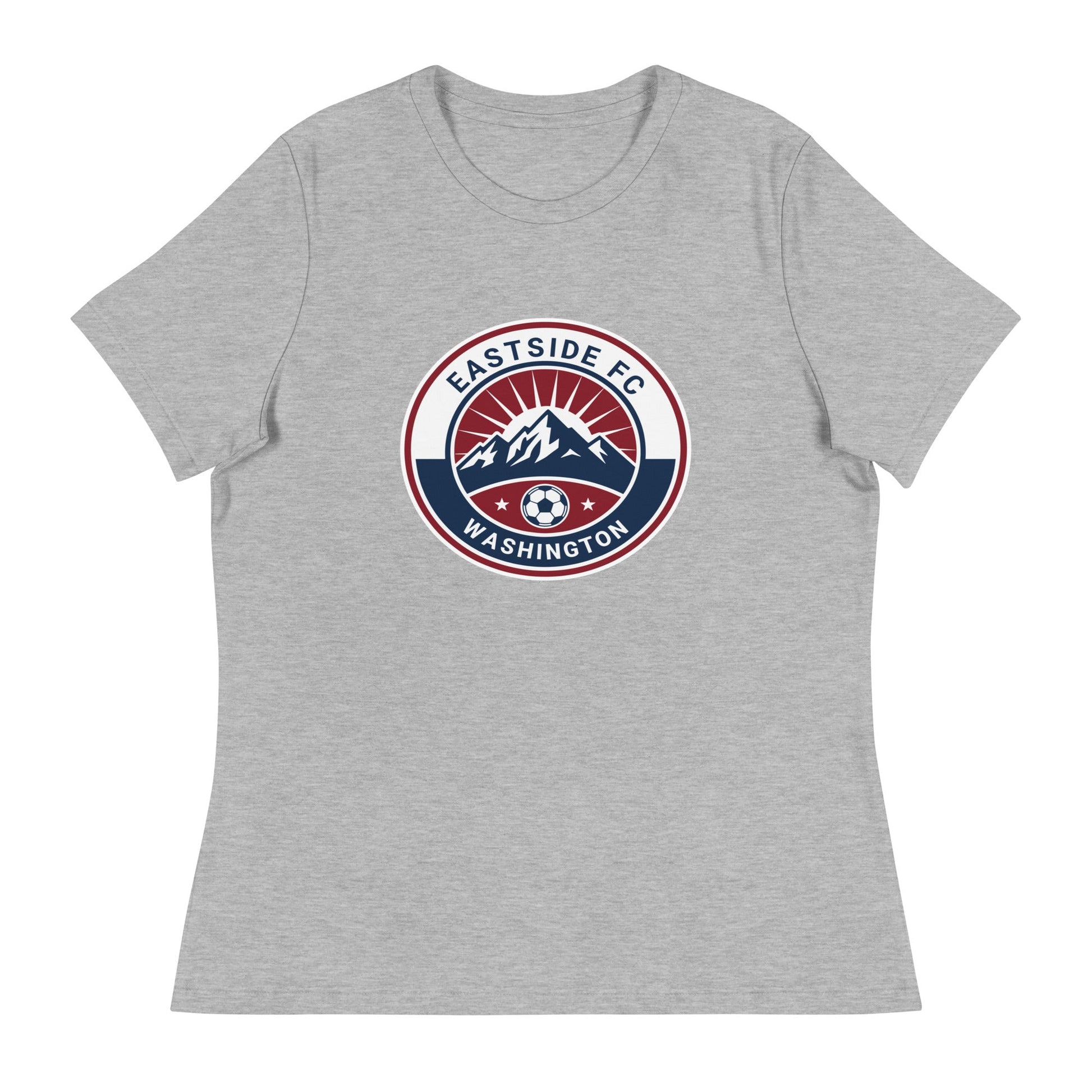 Performance | Women's Relaxed T Shirt | Eastside FC | Mountain Logo