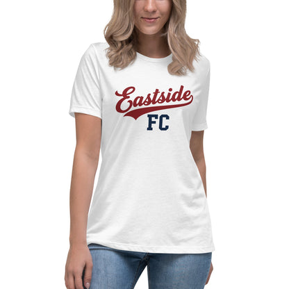 Performance | Women's Relaxed T Shirt | Eastside FC | Script Logo