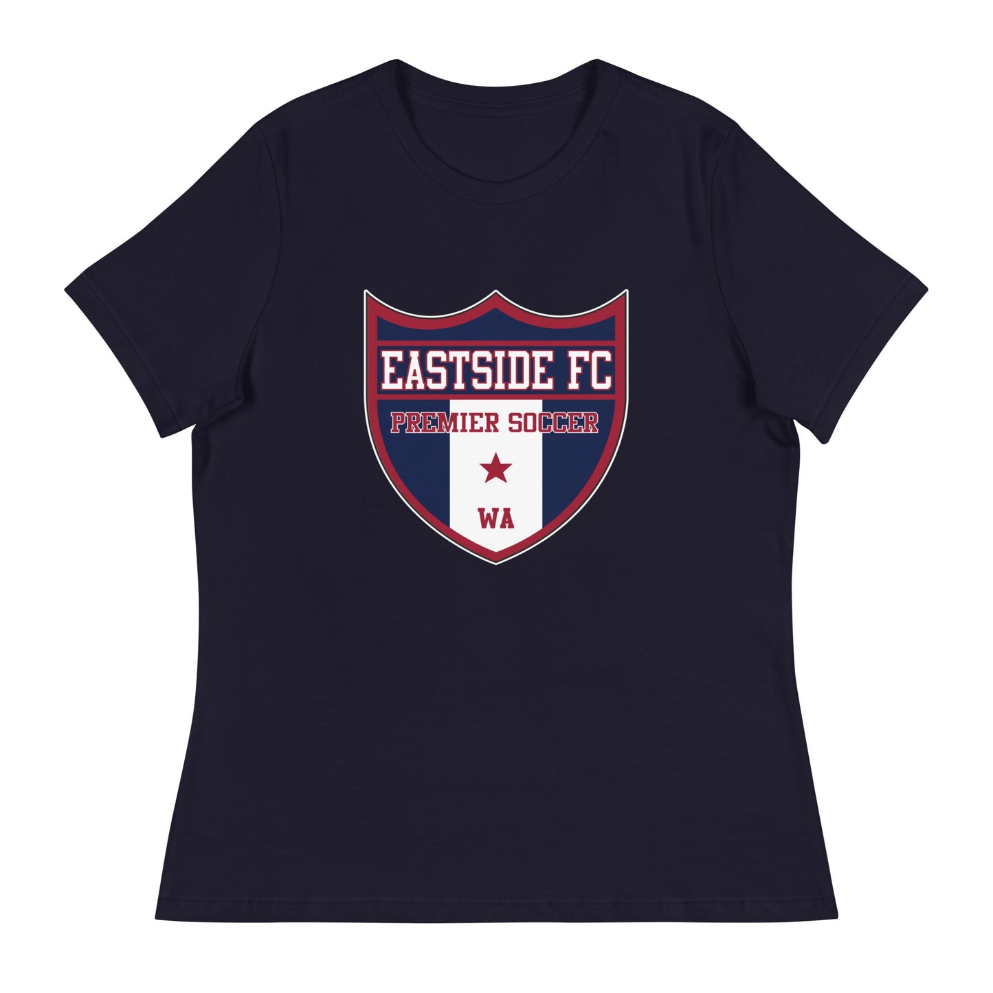 Performance | Women's Relaxed T Shirt | Eastside FC | Shield Logo