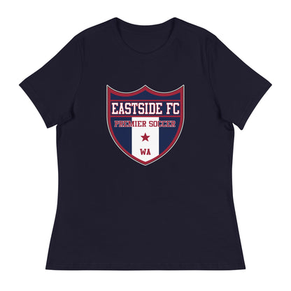 Performance | Women's Relaxed T Shirt | Eastside FC | Shield Logo