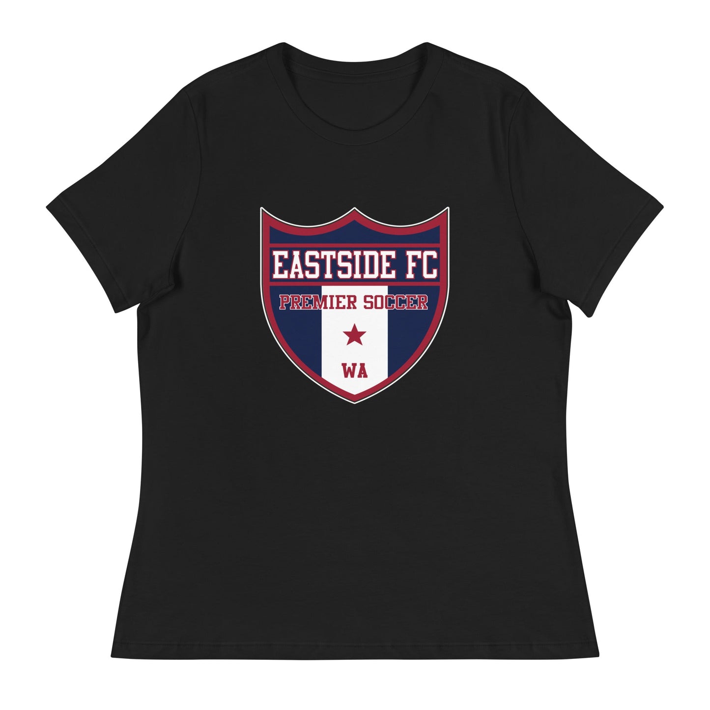 Performance | Women's Relaxed T Shirt | Eastside FC | Shield Logo