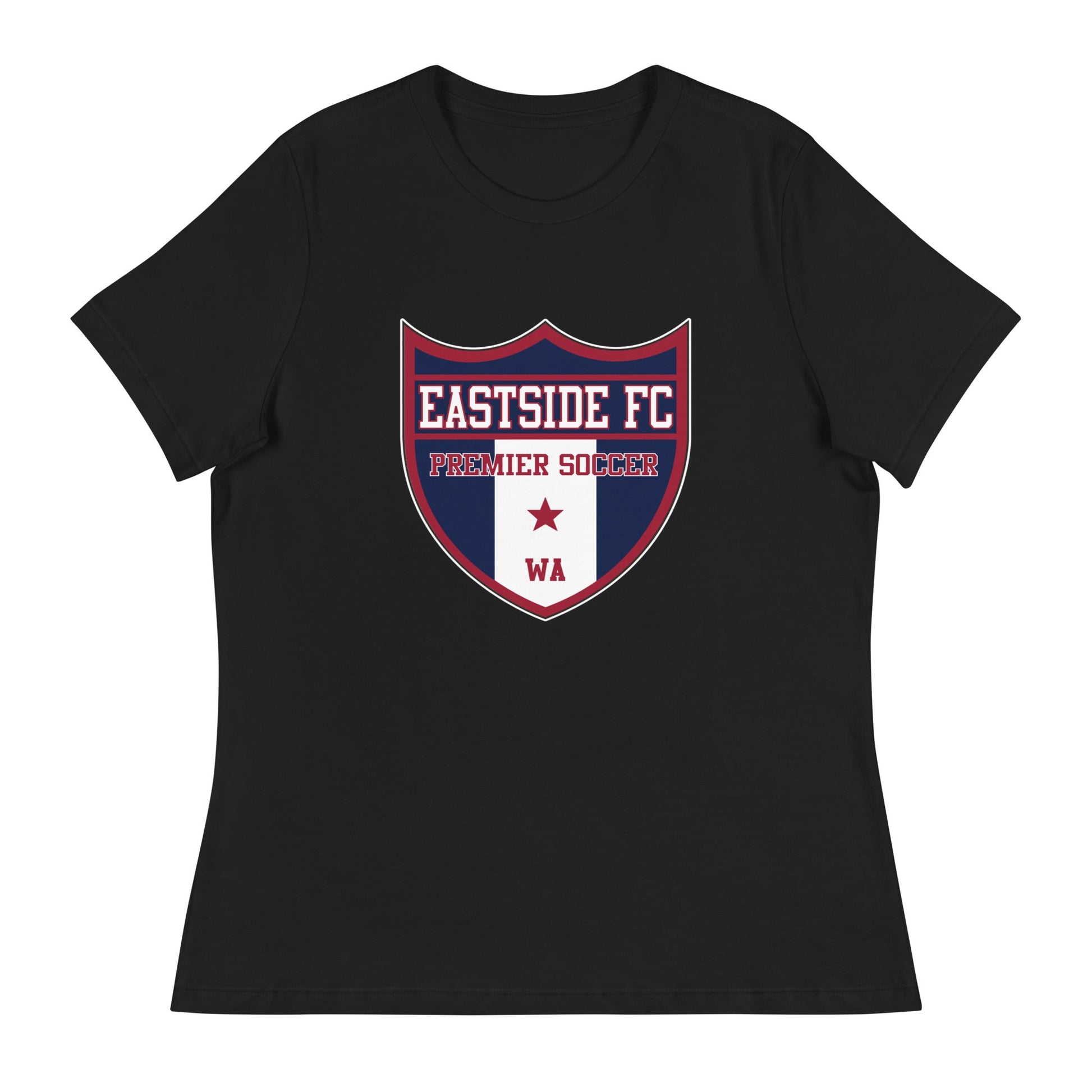 Performance | Women's Relaxed T Shirt | Eastside FC | Shield Logo