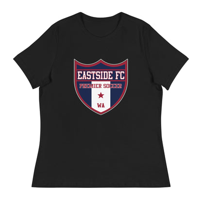 Performance | Women's Relaxed T Shirt | Eastside FC | Shield Logo