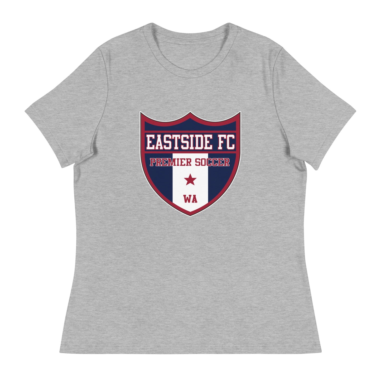 Performance | Women's Relaxed T Shirt | Eastside FC | Shield Logo