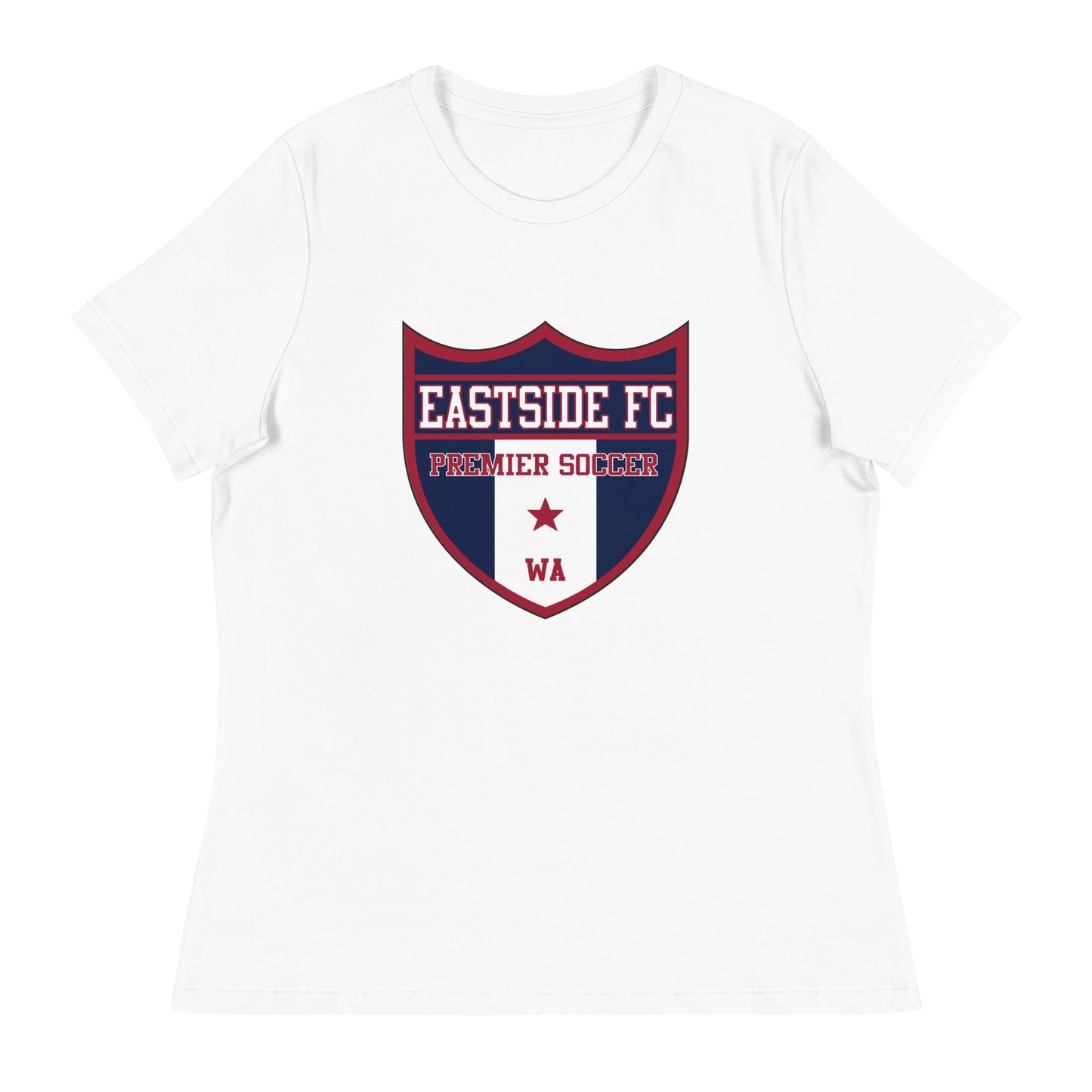 Performance | Women's Relaxed T Shirt | Eastside FC | Shield Logo