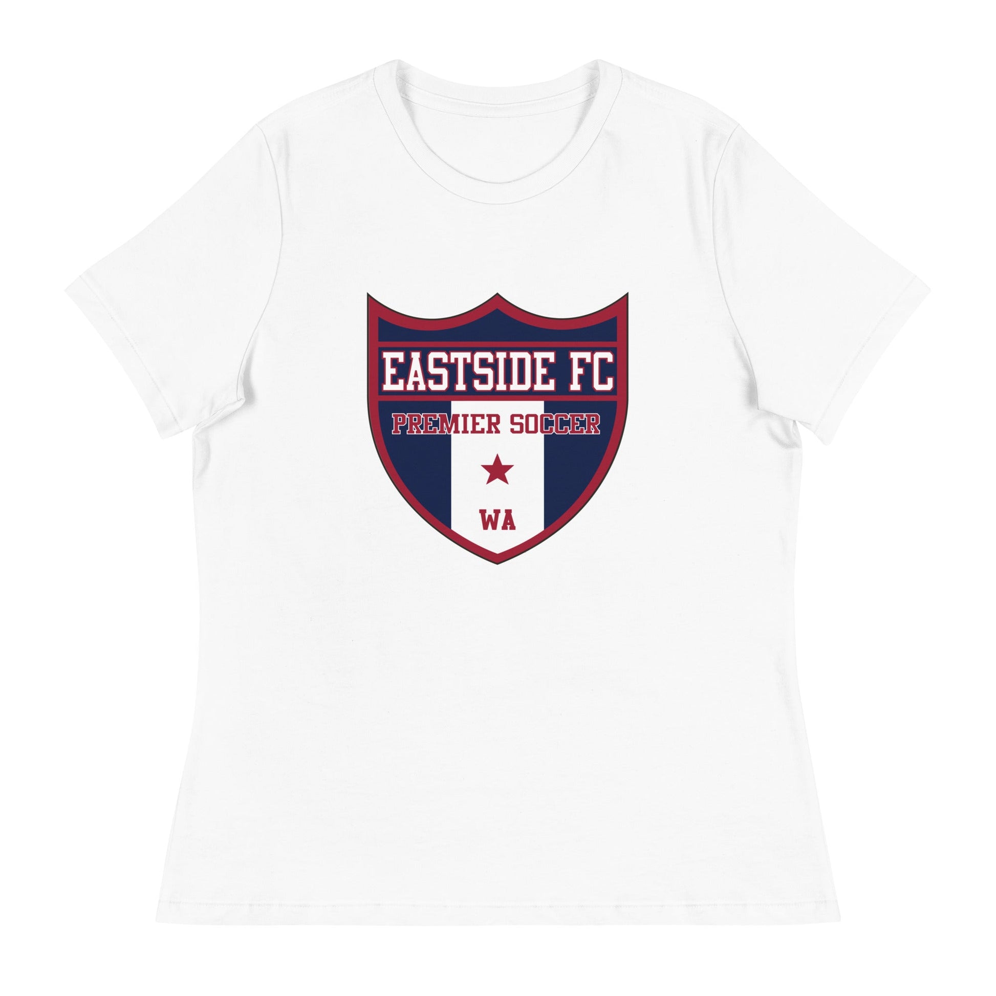 Performance | Women's Relaxed T Shirt | Eastside FC | Shield Logo