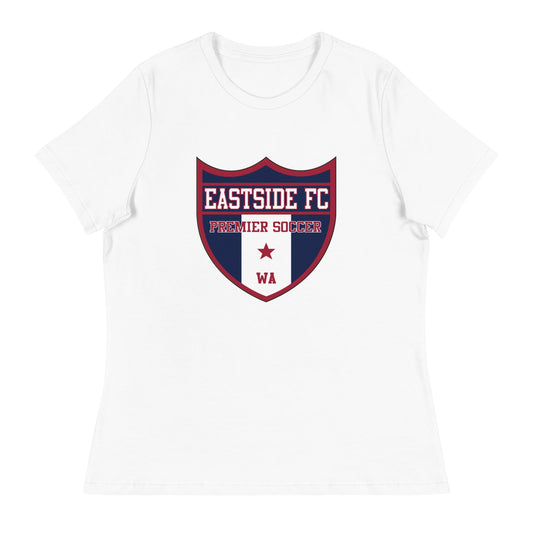 Performance | Women's Relaxed T Shirt | Eastside FC | Shield Logo