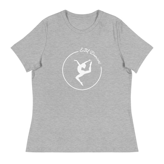 Performance | Women's Relaxed T Shirt | EIU Dancers | Lyric Silhouette Logo
