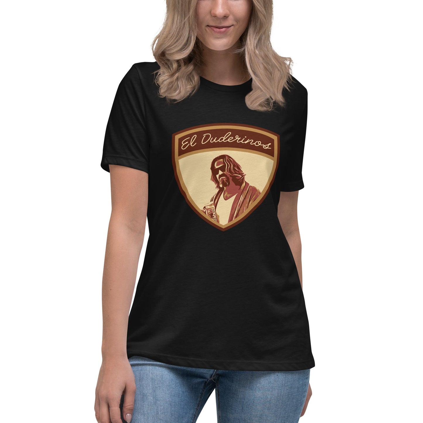 Performance | Women's Relaxed T Shirt | El Duderinos | Crest Logo