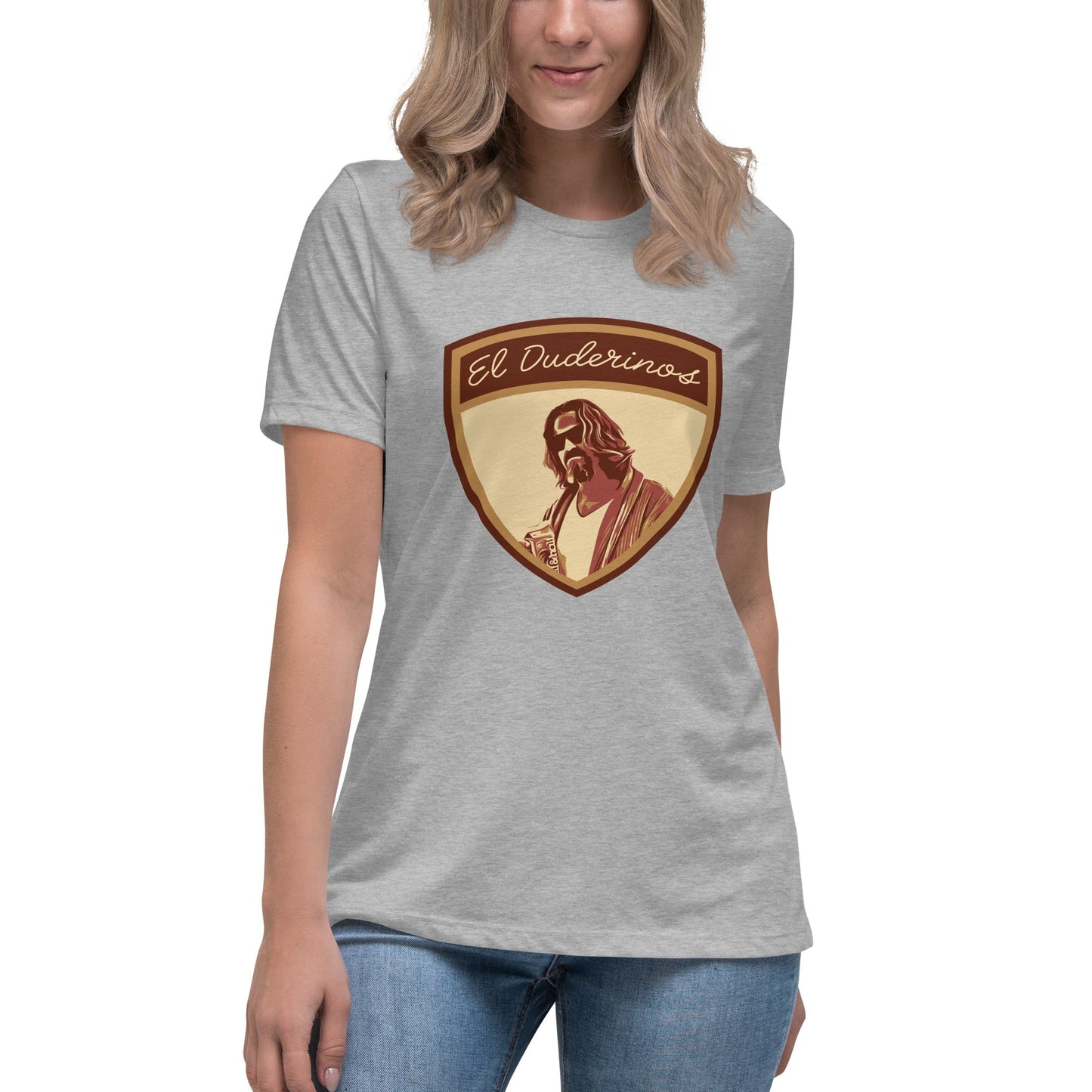 Performance | Women's Relaxed T Shirt | El Duderinos | Crest Logo