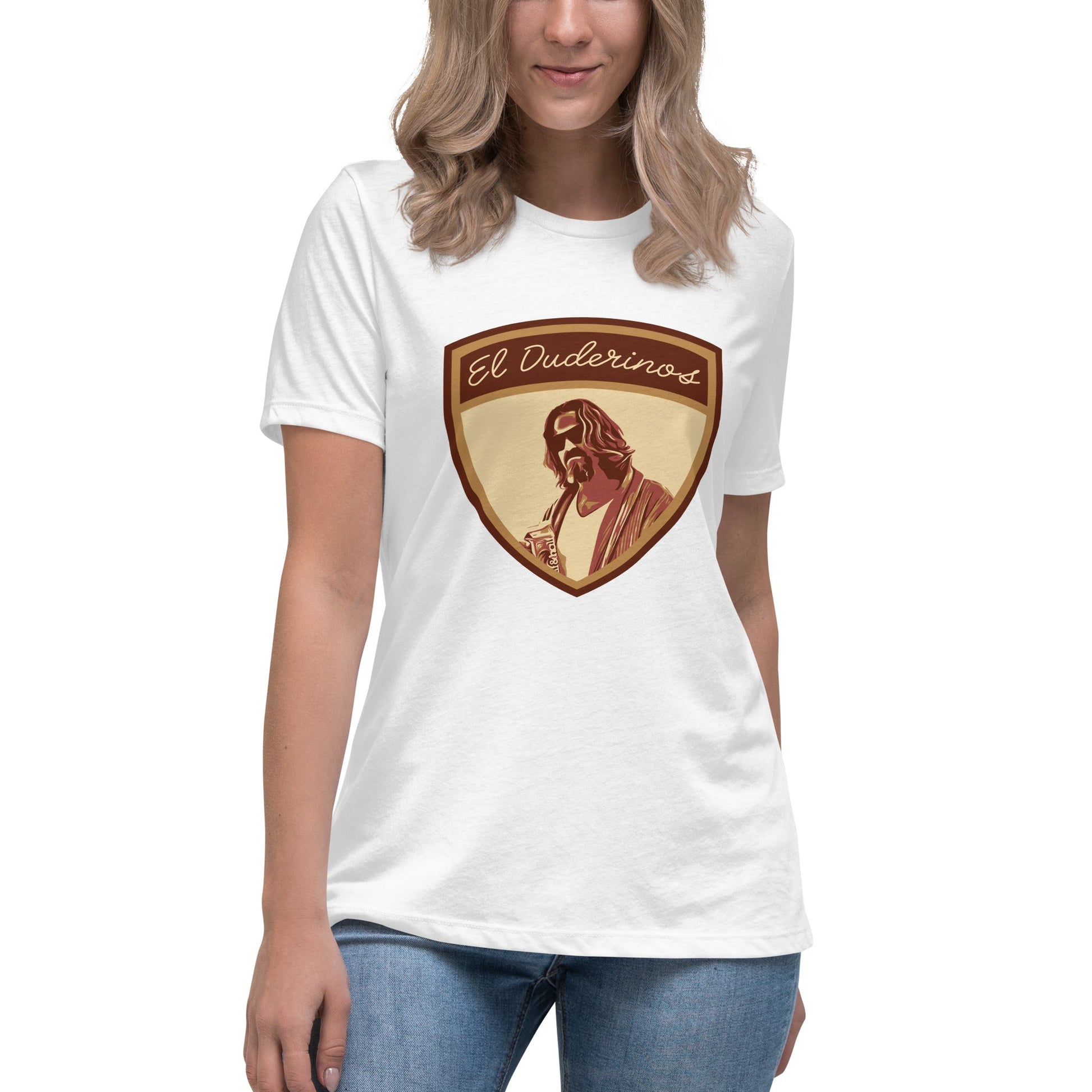 Performance | Women's Relaxed T Shirt | El Duderinos | Crest Logo