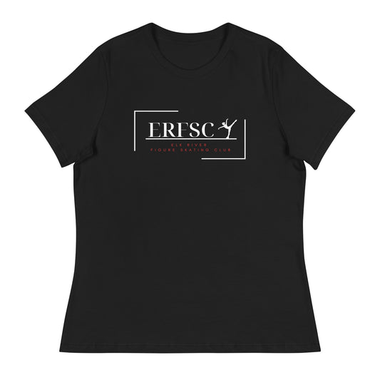 Performance | Women's Relaxed T Shirt | Elk River Figure Skating Club | Alt Logo 1