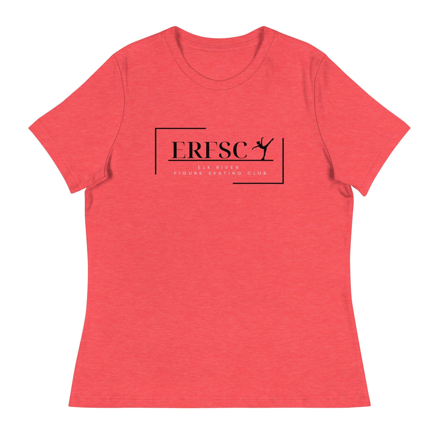 Performance | Women's Relaxed T Shirt | Elk River Figure Skating Club | Alt Logo 2
