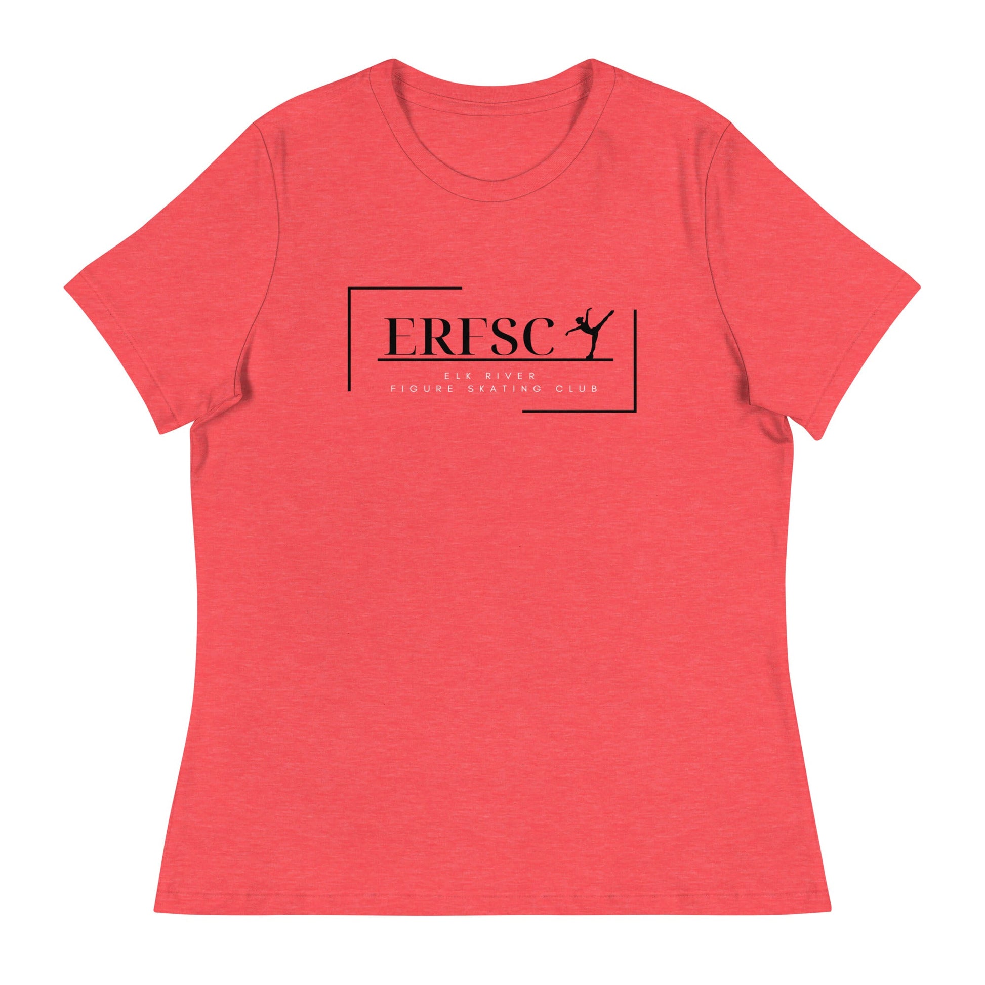 Performance | Women's Relaxed T Shirt | Elk River Figure Skating Club | Alt Logo 2