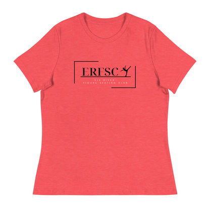 Performance | Women's Relaxed T Shirt | Elk River Figure Skating Club | Alt Logo 2