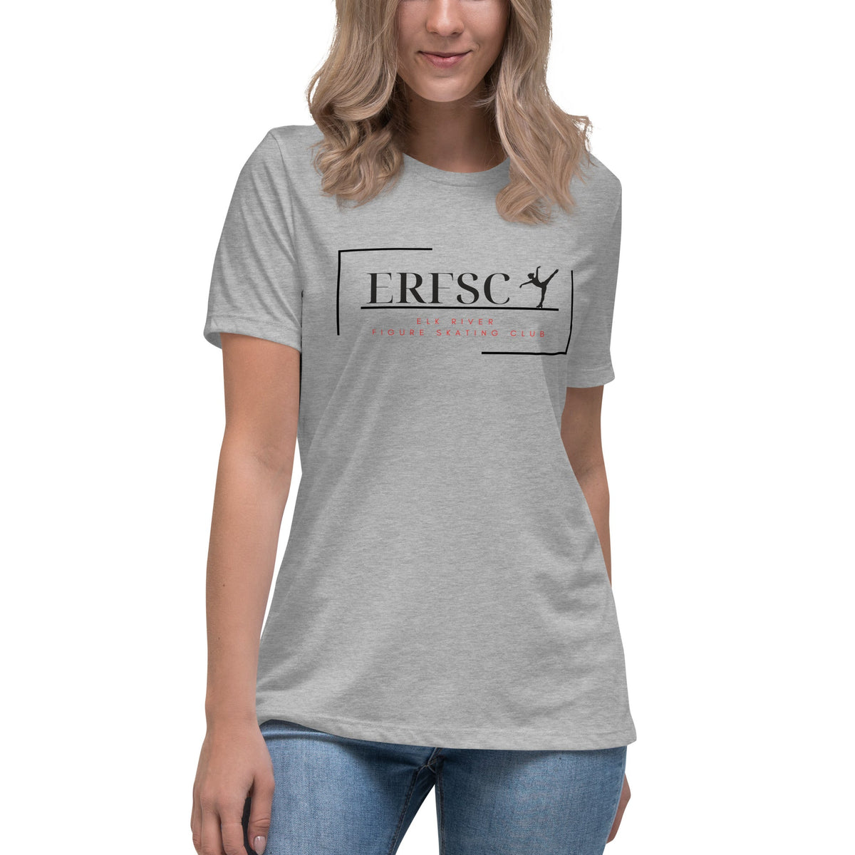Performance | Women's Relaxed T Shirt | Elk River Figure Skating Club