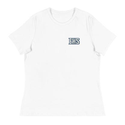 Performance | Women's Relaxed T Shirt | Emerald High School Baseball | Alt Logo