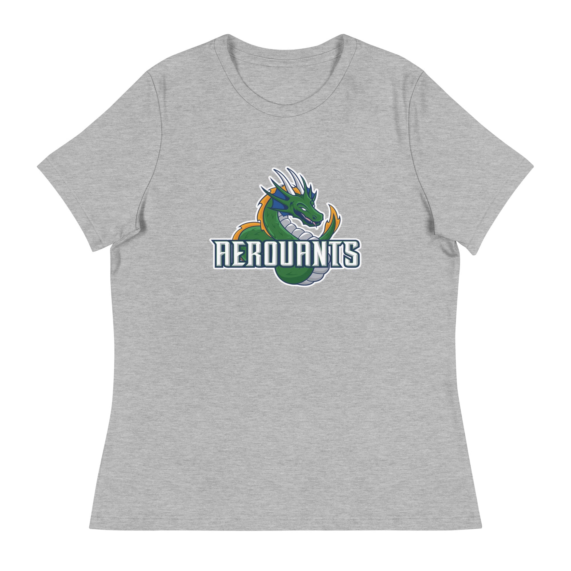 Performance | Women's Relaxed T Shirt | Emerald High School Baseball | Dragon Logo