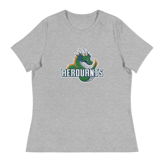 Performance | Women's Relaxed T Shirt | Emerald High School Baseball | Dragon Logo