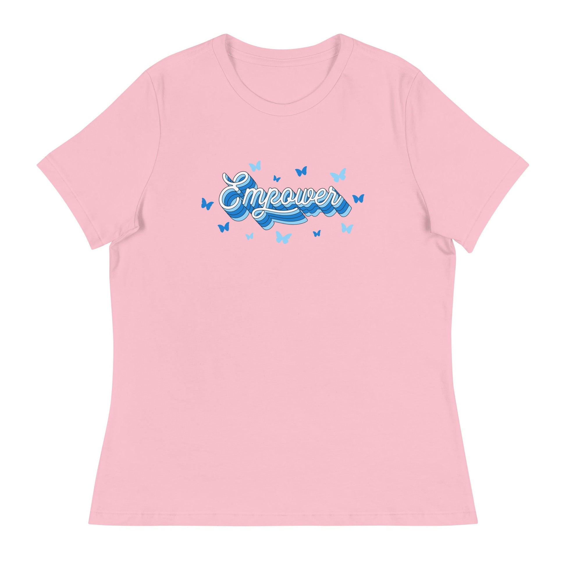 Performance | Women's Relaxed T Shirt | Empower Volleyball Club | Vanguard Logo
